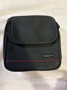 Vintage 1990s Motion Systems CD DVD Carry Travel Case Holder Zipper Storage